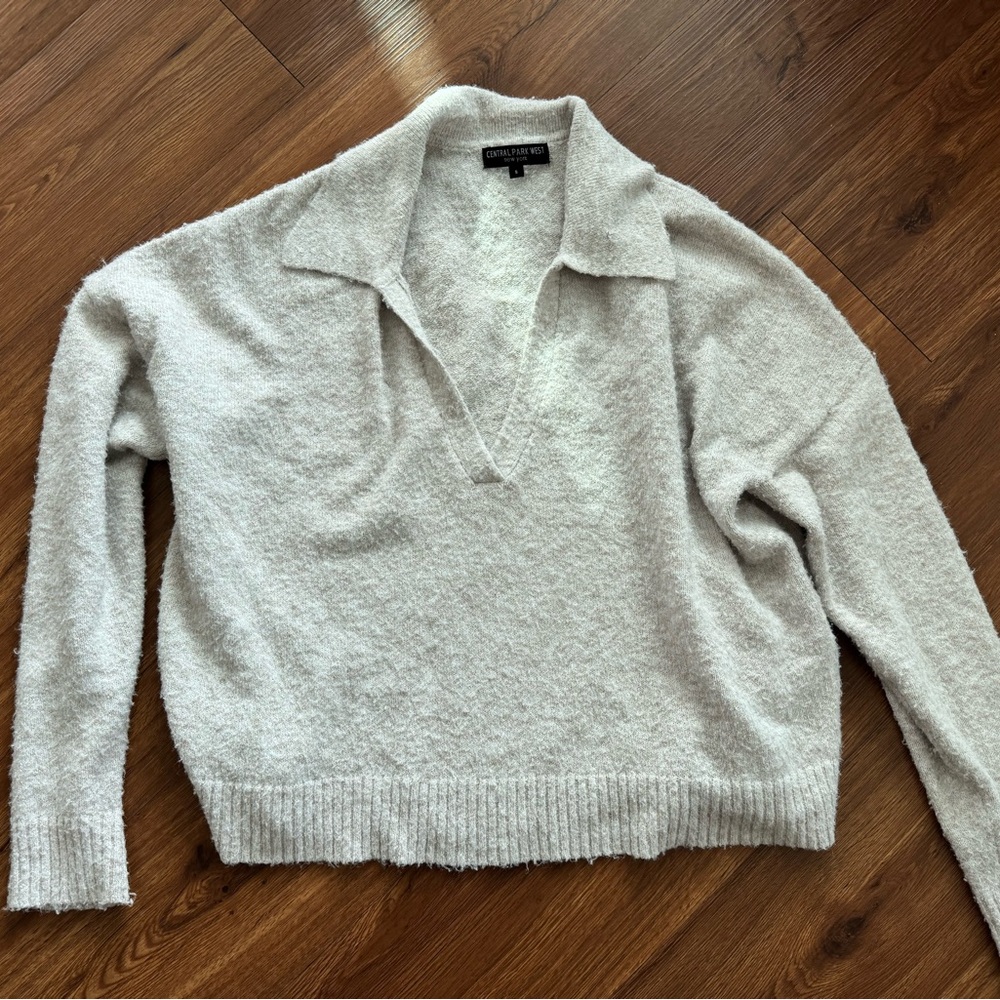 Cream soft sweater small